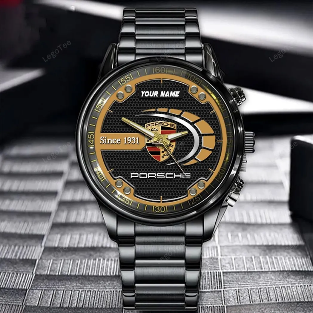 porsche uhren edelstahl uhr fr porsche fans geschenk fr papa car32803270250256 fu8bs