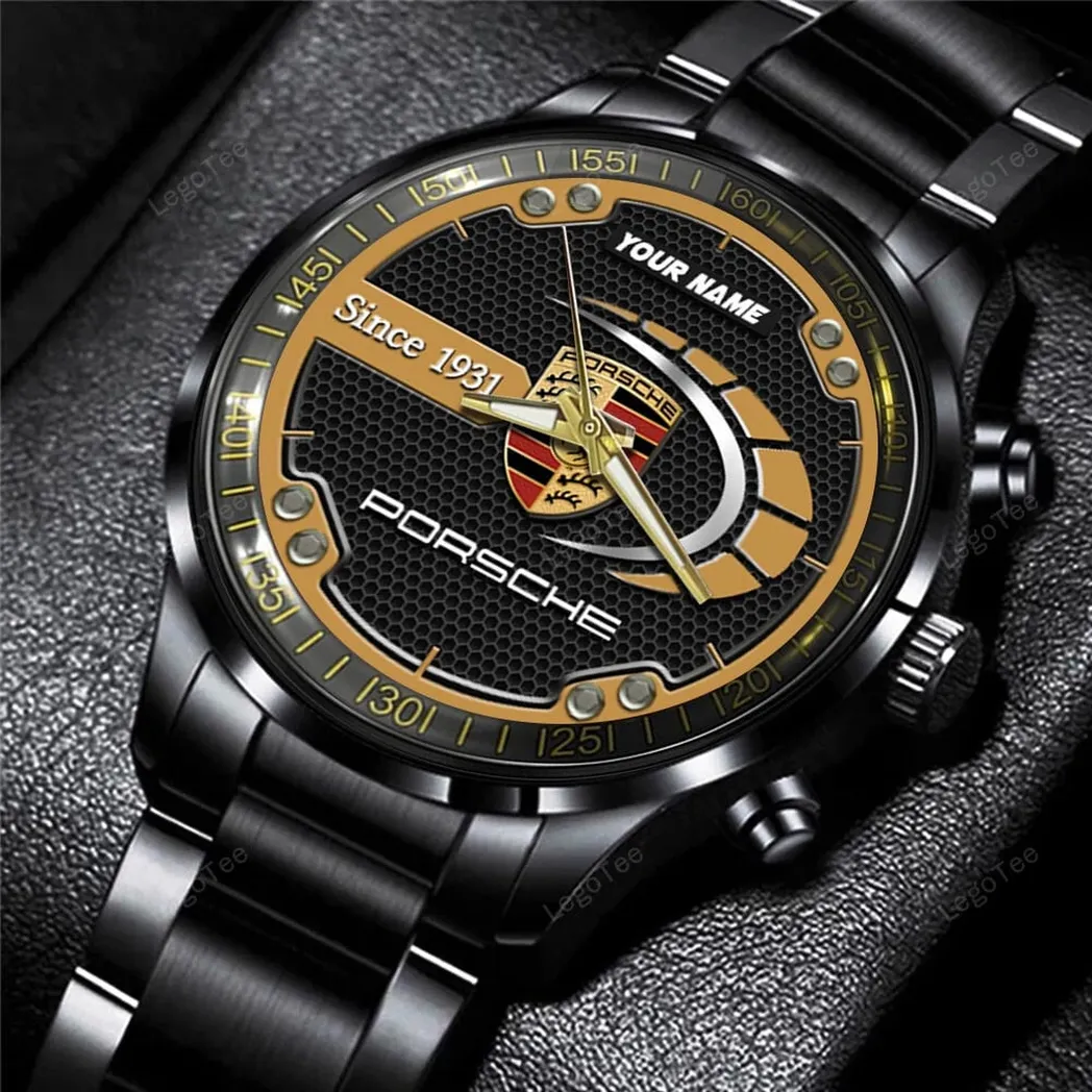 porsche uhren edelstahl uhr fr porsche fans geschenk fr papa car32803270250256 wpkzl