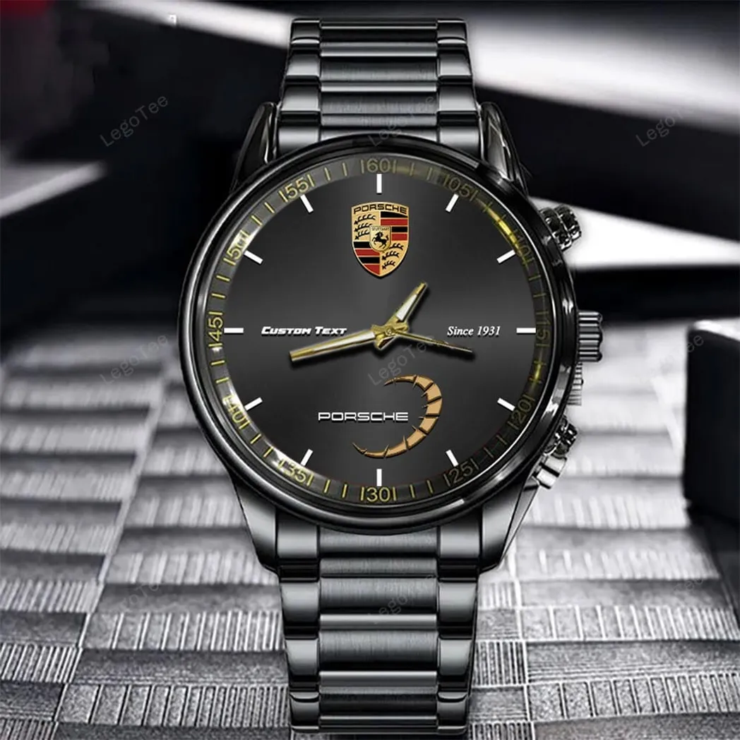 porsche uhren edelstahl uhr fr porsche fans geschenk fr papa car32803270250536