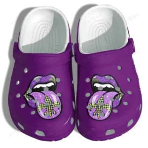 purple lip crocs classic clogs hn9vu
