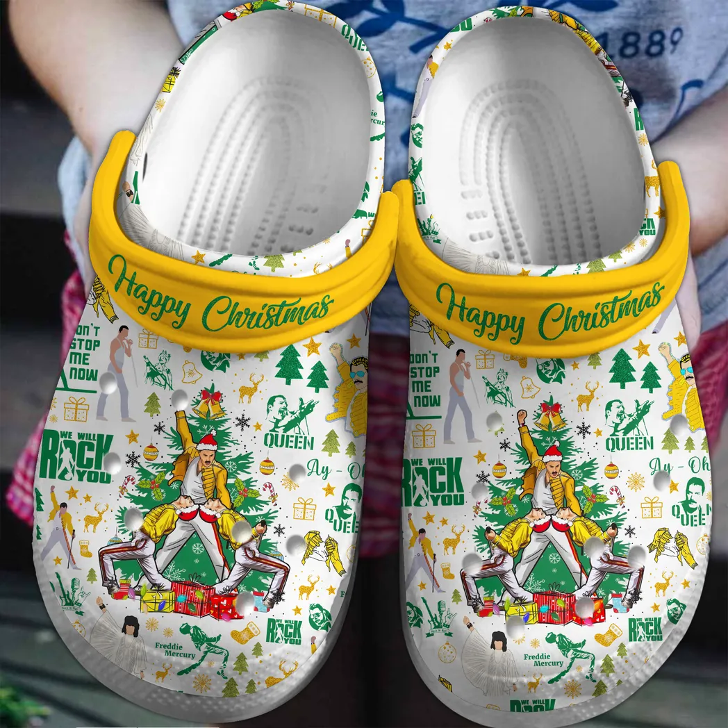 queen music crocs clogs scdvm