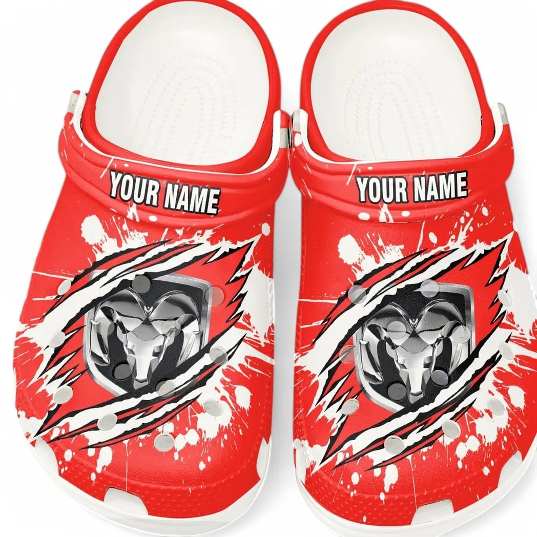 ram truck crocs gift for ram truck lovers gift for him husband boyfriend car5602192568 white gwmvv