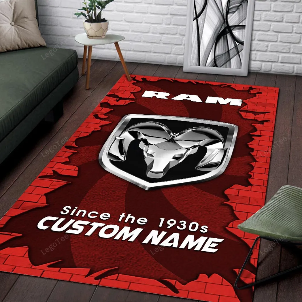 ram truck rug gift for ram truck lovers gift for him husband boyfriend car133021225668 l0mw1