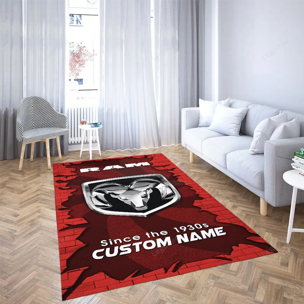ram truck rug gift for ram truck lovers gift for him husband boyfriend car133021225668 liits