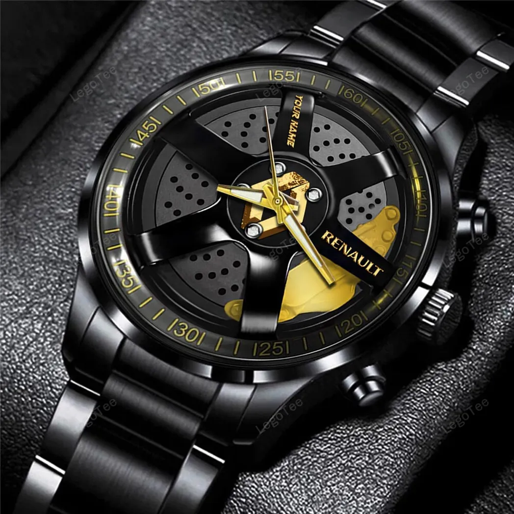 renault uhren edelstahl uhr fr renault fans geschenk fr papa car32803270250044 luwae