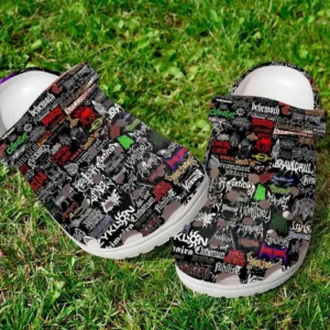 rock bands crocs personalized crocs classic clogs hclcq