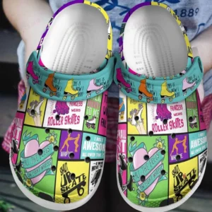 roller derby just love roller derby crocs classic clogs ge6ak