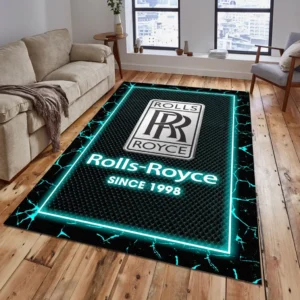 Rolls Royce Teppich, Geschenk für Rolls Royce Fan CAR5202192571 - Cyan