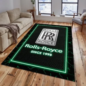Rolls Royce Teppich, Geschenk für Rolls Royce Fan CAR5202192571 - Grün