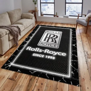 Rolls Royce Teppich, Geschenk für Rolls Royce Fan CAR5202192571 - Grau