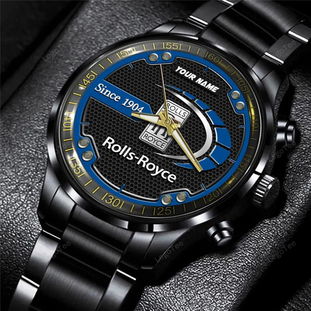 rolls royce uhren edelstahl uhr fr rolls royce fans geschenk fr papa car32803270250251