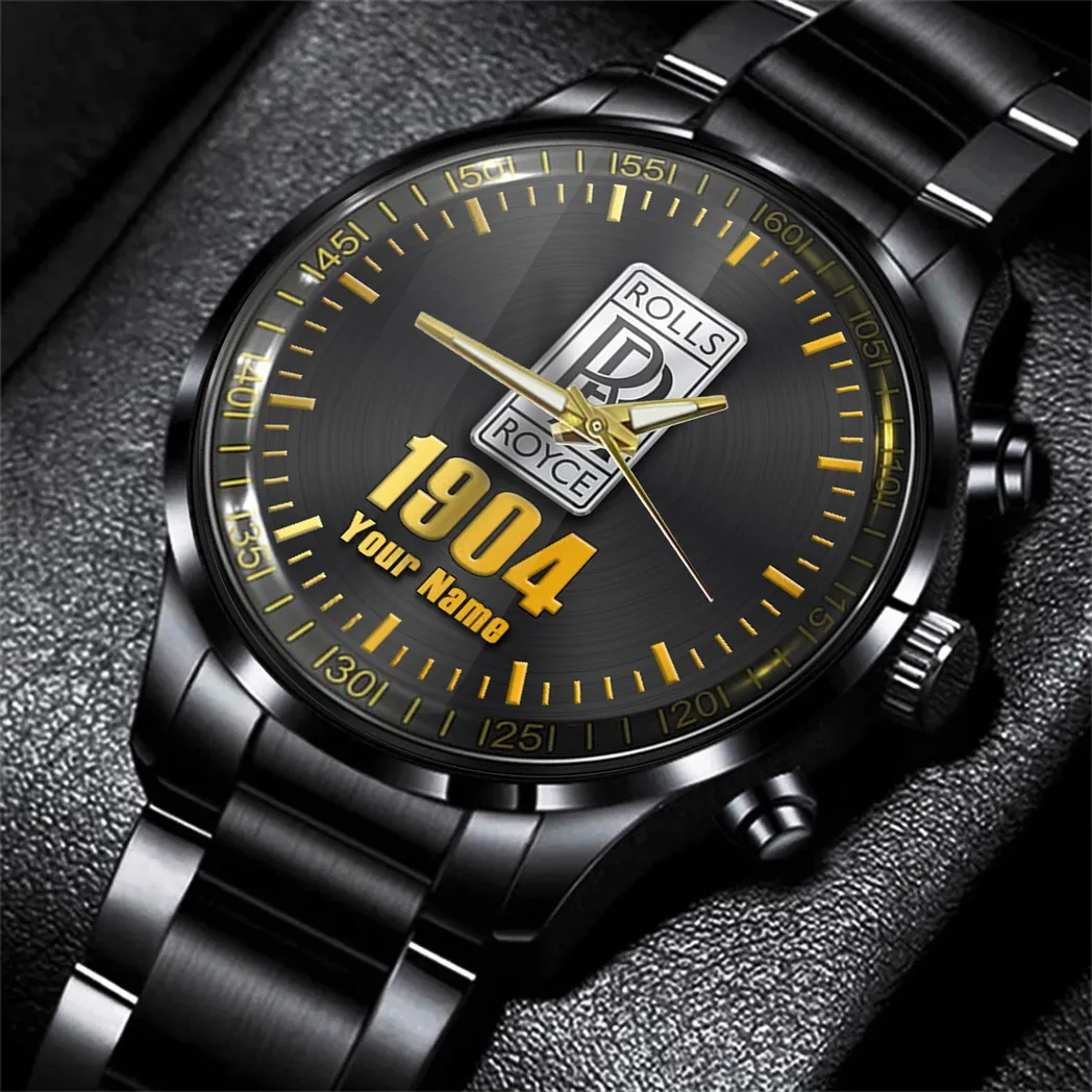 rolls royce uhren edelstahl uhr fr rolls royce fans geschenk fr papa car32803270250709 cy0zo