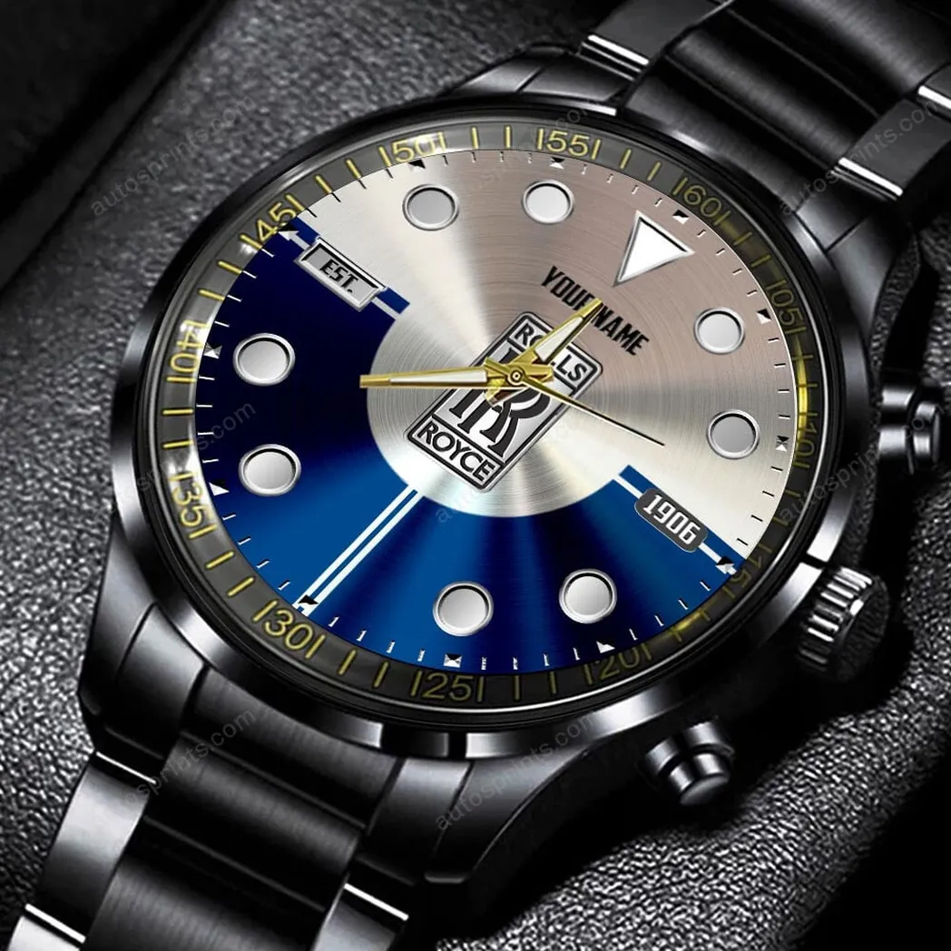 rolls royce uhren edelstahl uhr fr rolls royce fans geschenk fr papa car32803270251050