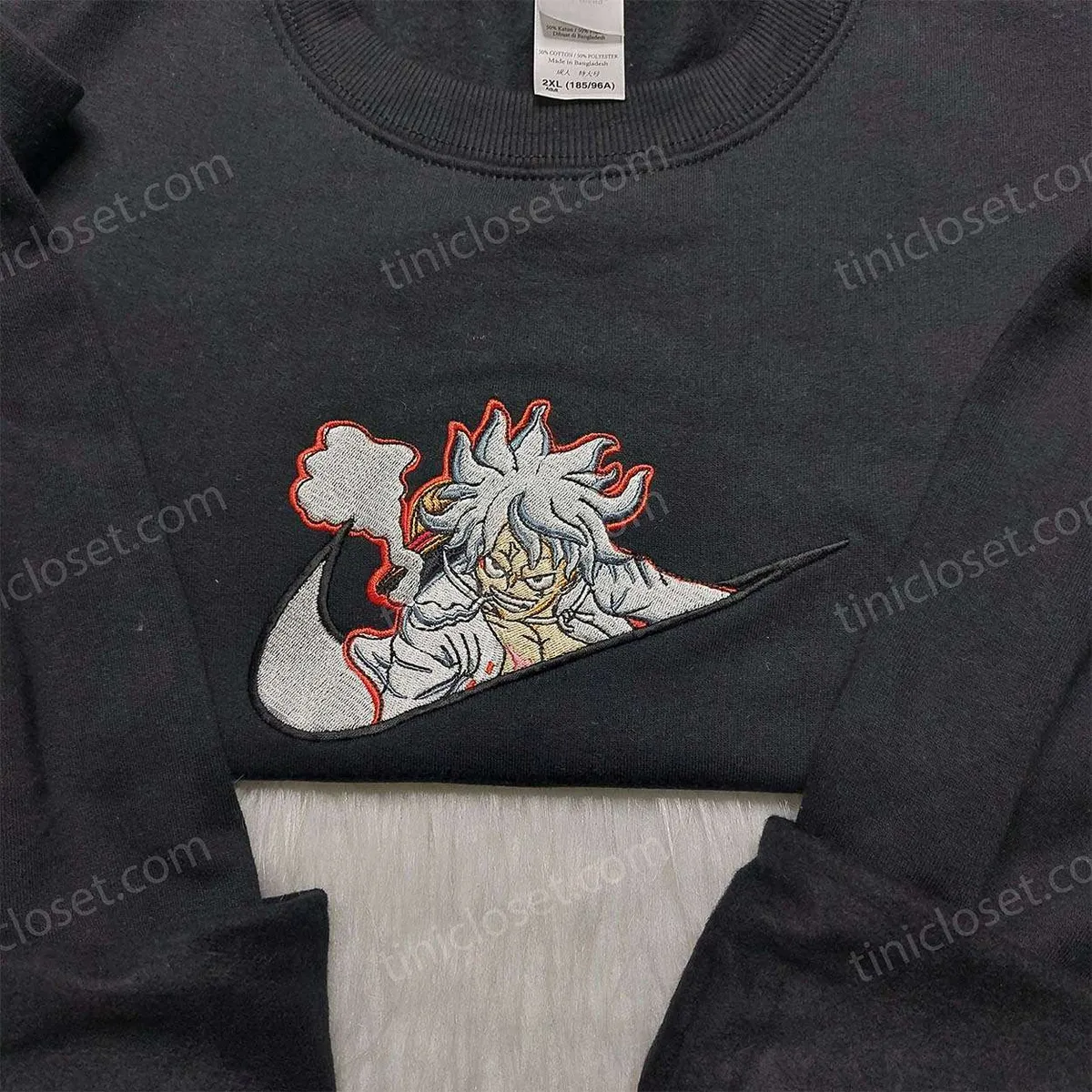 ruffy gear 5 hoodie besticken one piece besticken sweatshirt cooler anime hoodie jggrs