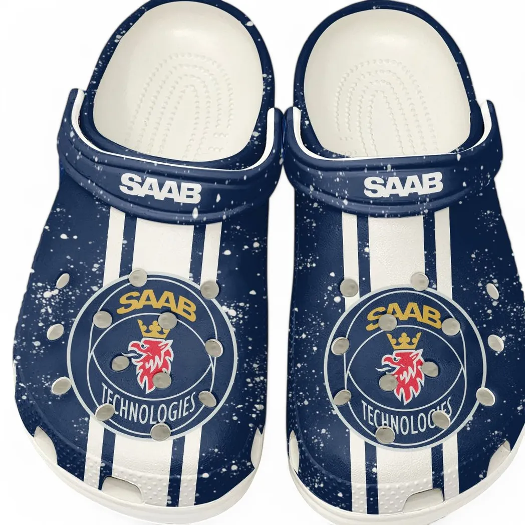 saab automobile crocs gift for saab automobile lovers gift for him husband boyfriend car62022025135 white