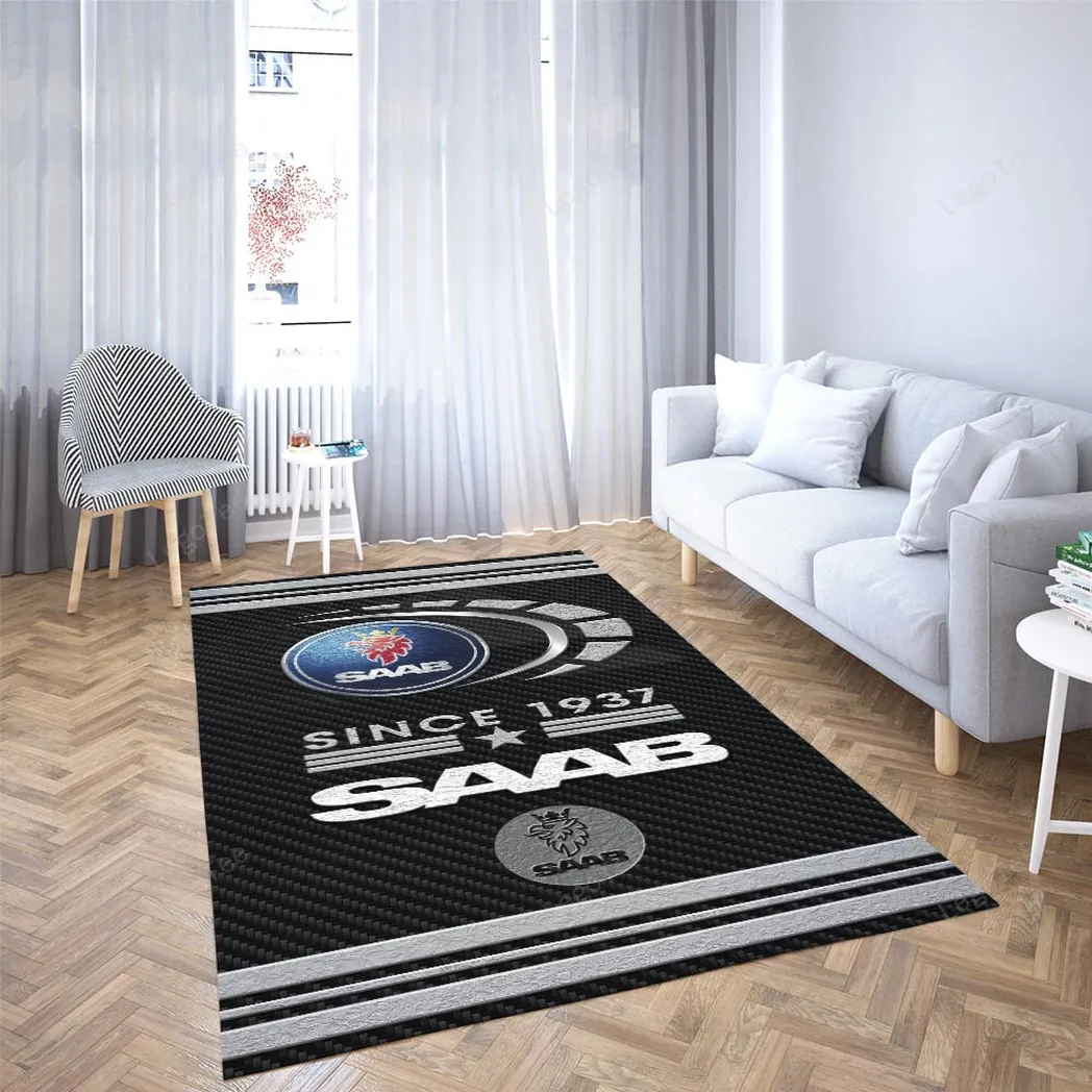 saab rug gift for saab lovers gift for him husband boyfriend car125021325632 humqz