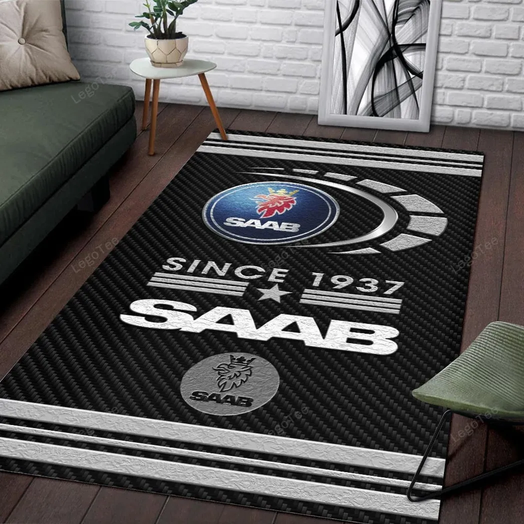 saab rug gift for saab lovers gift for him husband boyfriend car125021325632 tziel