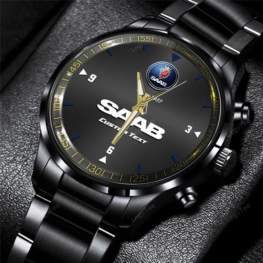 saab uhren edelstahl uhr fr saab fans geschenk fr papa car32803270250356 1r1ol