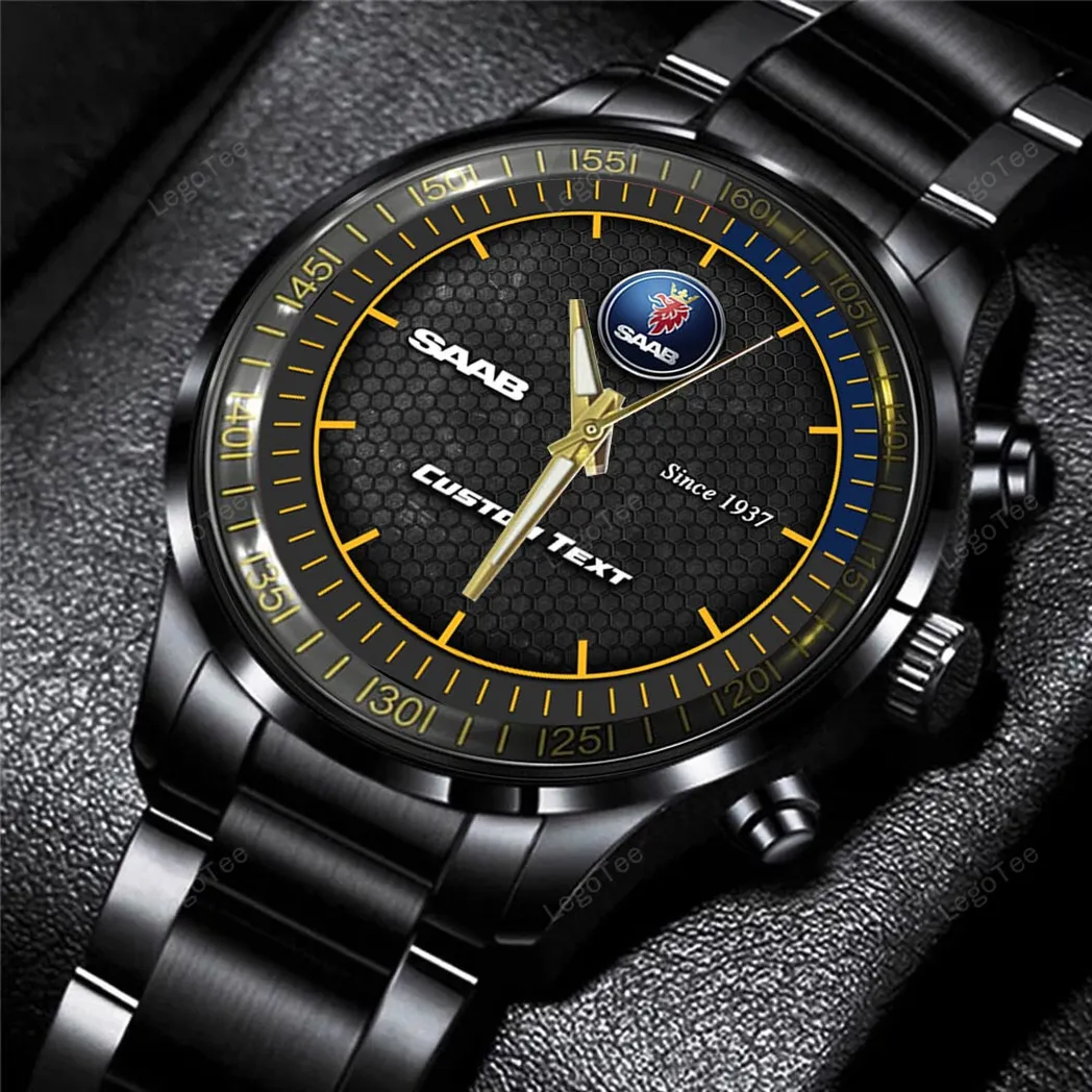 saab uhren edelstahl uhr fr saab fans geschenk fr papa car32803270250454 0hqg3