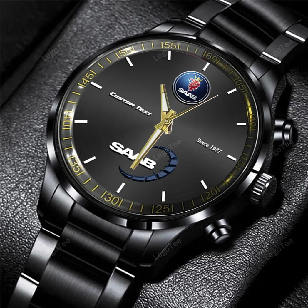 saab uhren edelstahl uhr fr saab fans geschenk fr papa car32803270250581 fgyk0