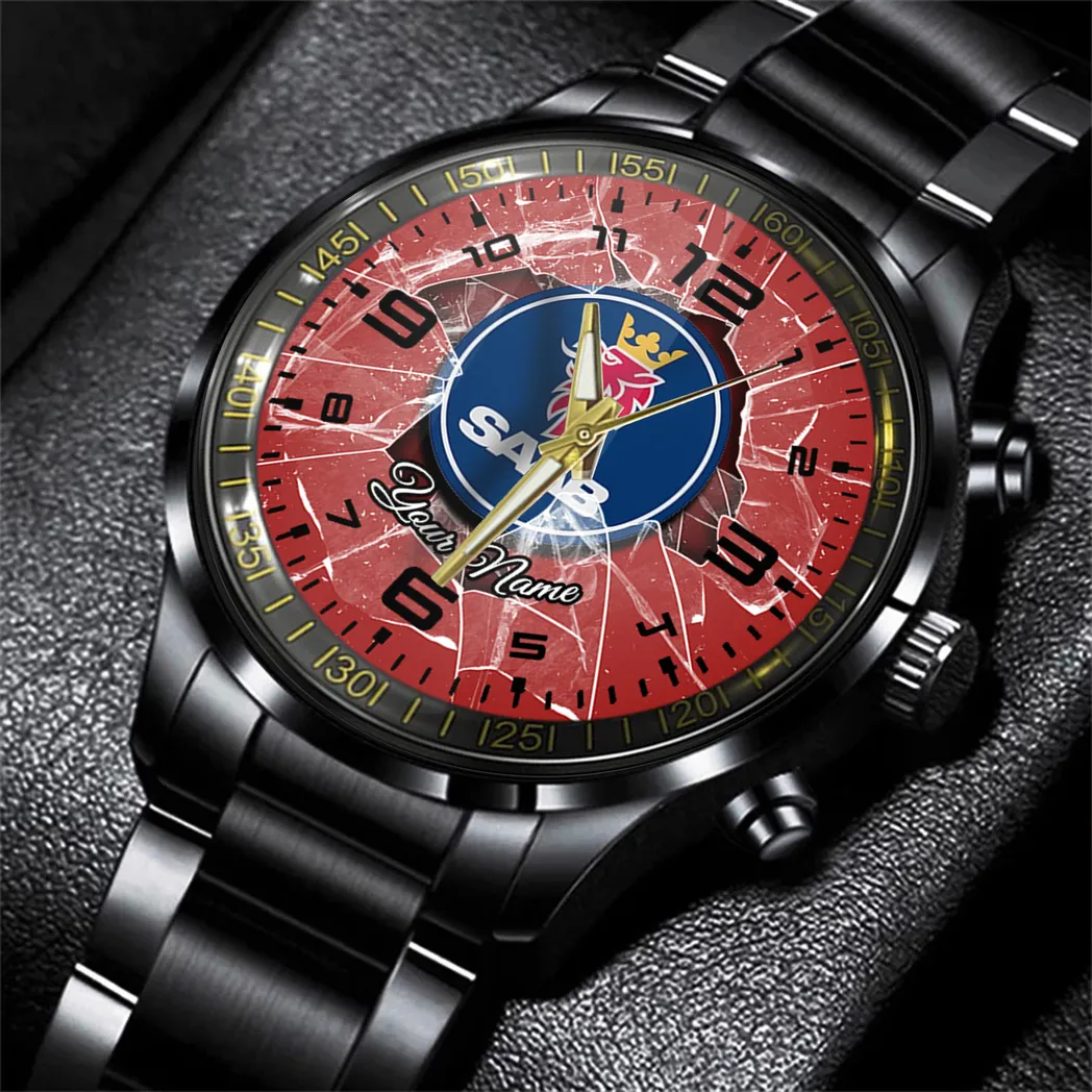 saab uhren edelstahl uhr fr saab fans geschenk fr papa car32803270251181 9kegj