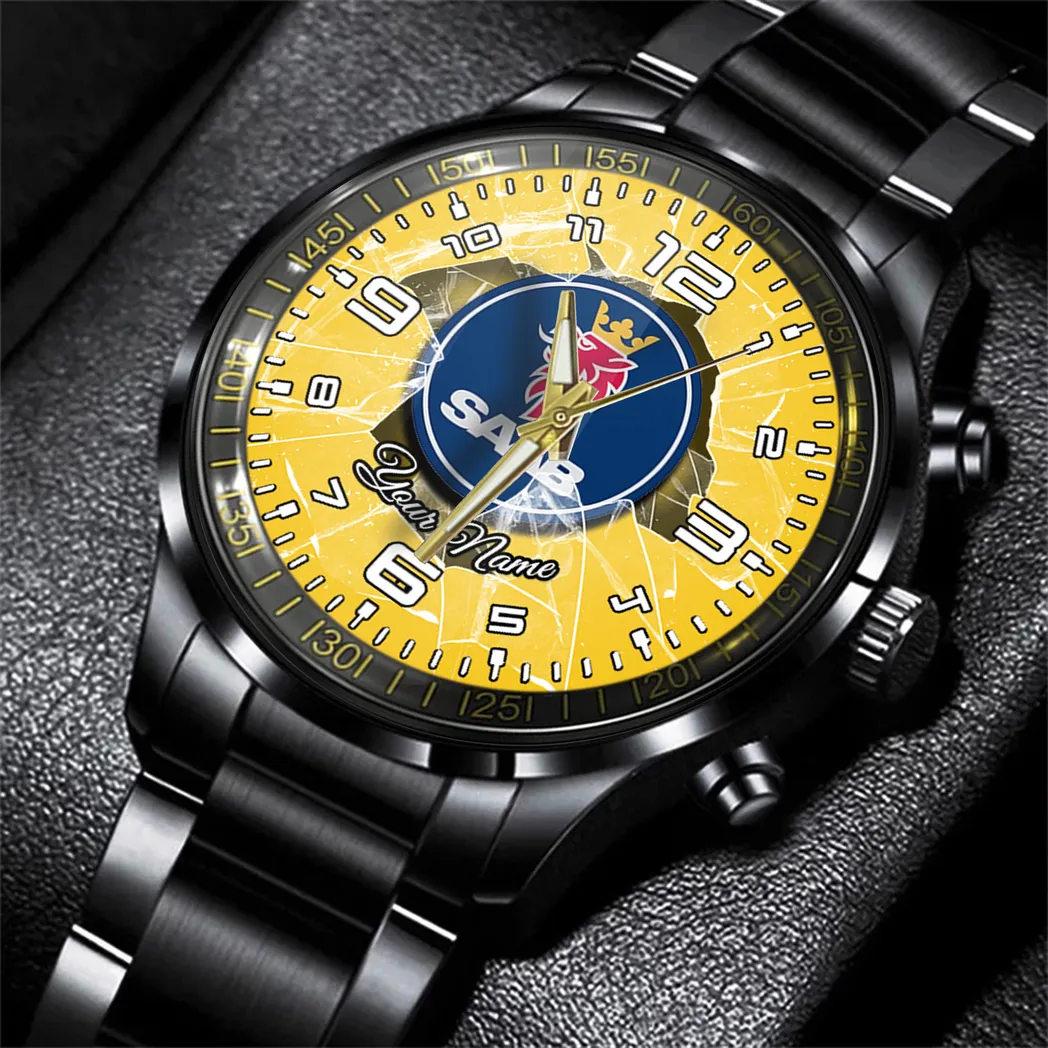 saab uhren edelstahl uhr fr saab fans geschenk fr papa car32803270251181 bgrcs