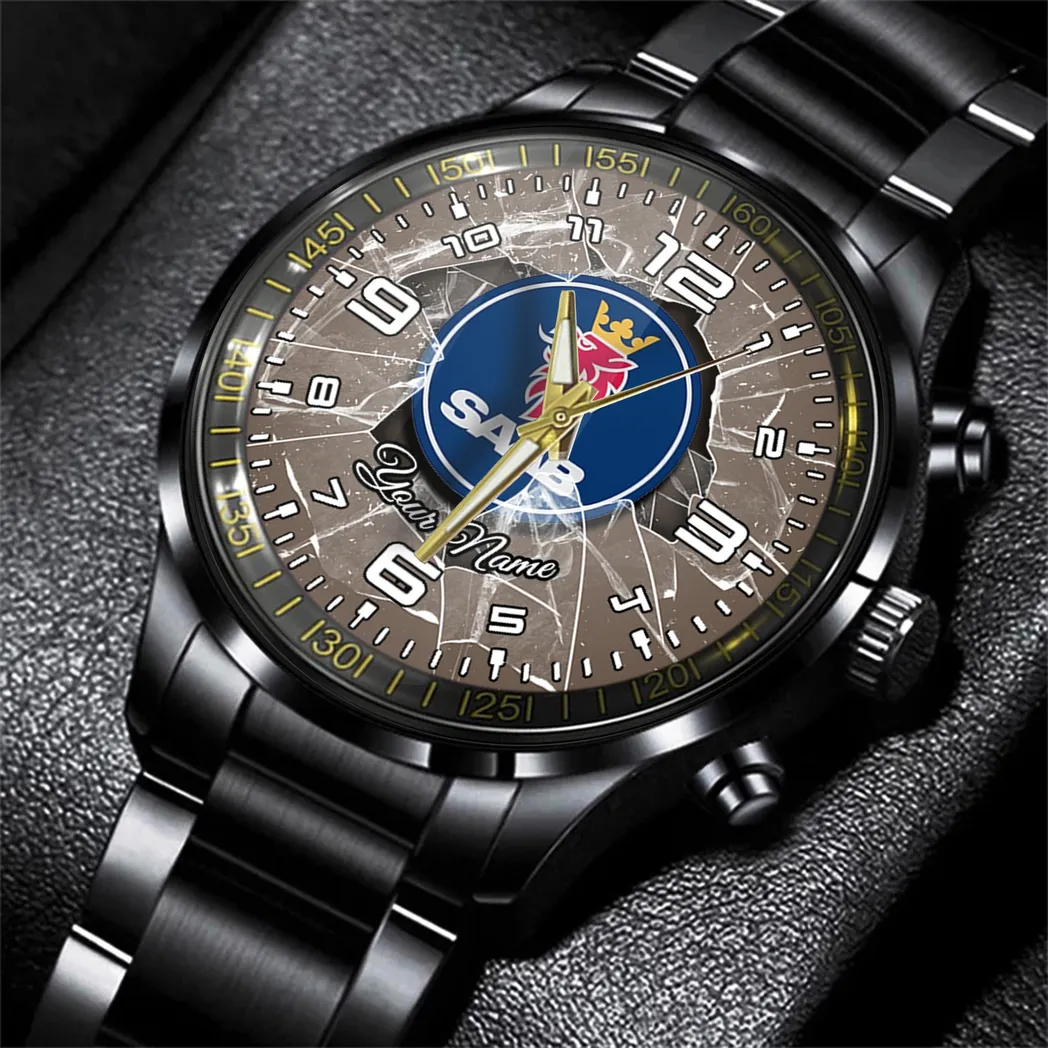 saab uhren edelstahl uhr fr saab fans geschenk fr papa car32803270251181 shgc7