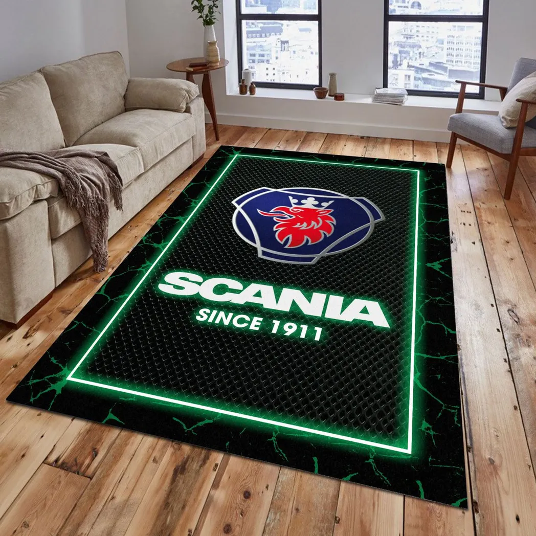 scania rug gift for scania lovers gift for him husband boyfriend car5202192573 green