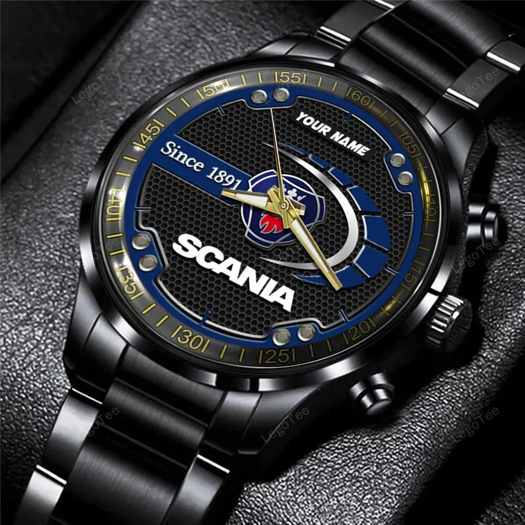 scania uhren edelstahl uhr fr scania fans geschenk fr papa car32803270250200 fikuf