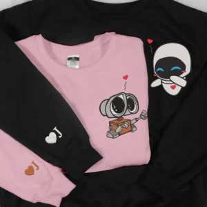 schnes droid paar charakter star wars film besticken sweatshirt maching bestickter kapuzenpullover fr paare freund freundin aziuj
