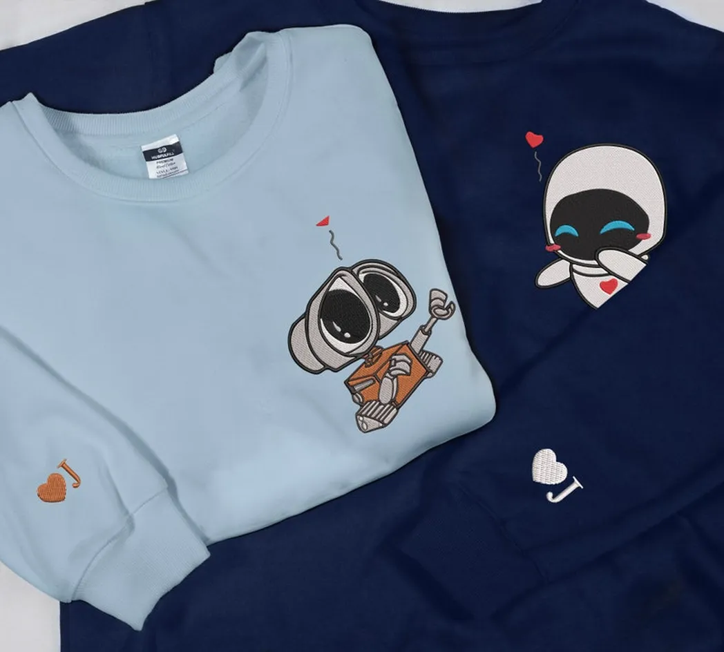 schnes droid paar charakter star wars film besticken sweatshirt maching bestickter kapuzenpullover fr paare freund freundin bcm4z