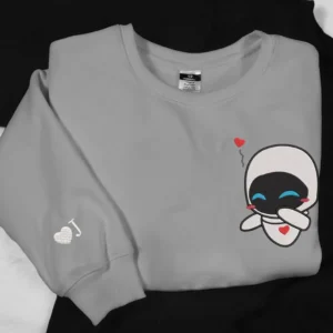 schnes droid paar charakter star wars film besticken sweatshirt maching bestickter kapuzenpullover fr paare freund freundin d9nxp