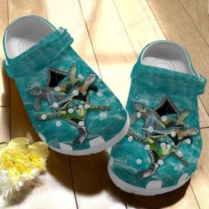 sea turtle keep swimming crocs personalized crocs classic clogs eftpx