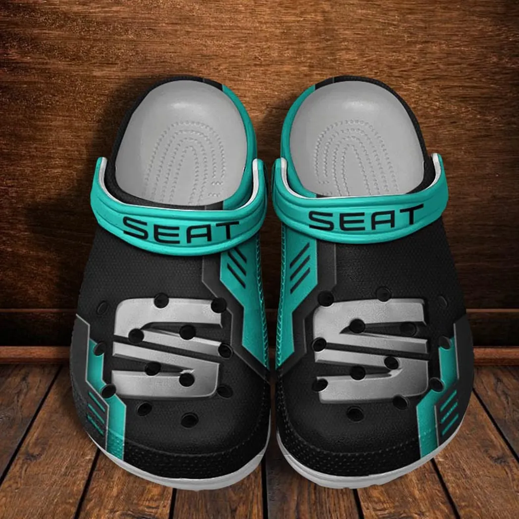 seat crocs clogs mnner frauen geschenk fr seat fan car185031525278 cyan