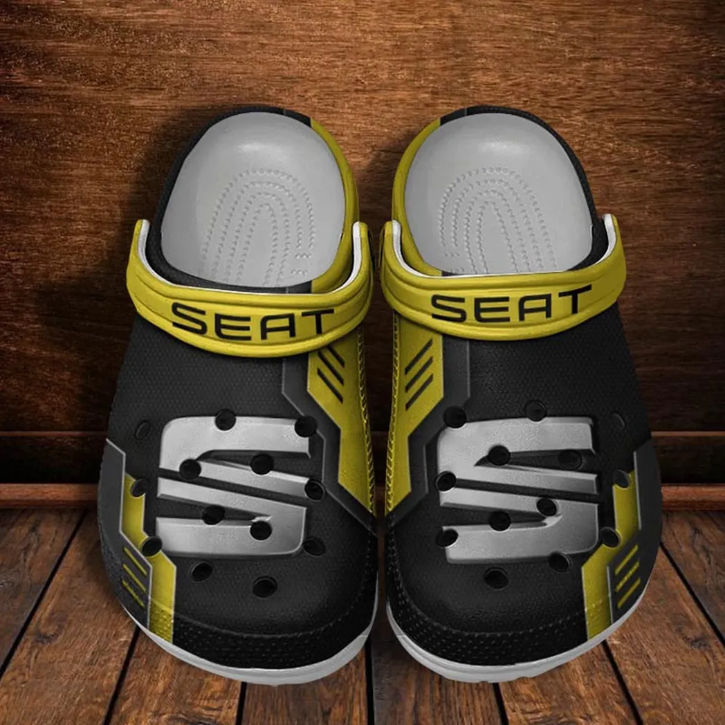 seat crocs clogs mnner frauen geschenk fr seat fan car185031525278 gelb trtdf