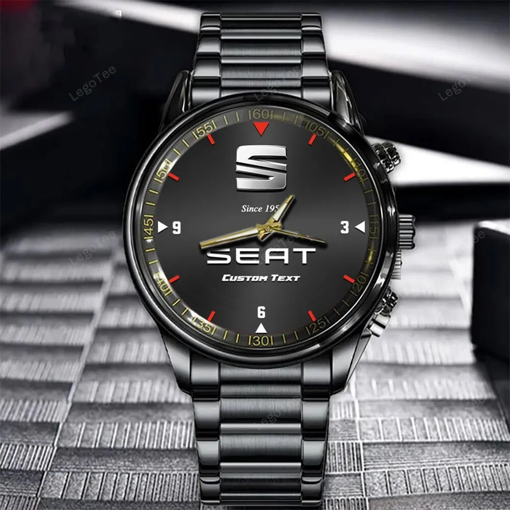 seat uhren edelstahl uhr fr seat fans geschenk fr papa car32803270250368 pt0tk