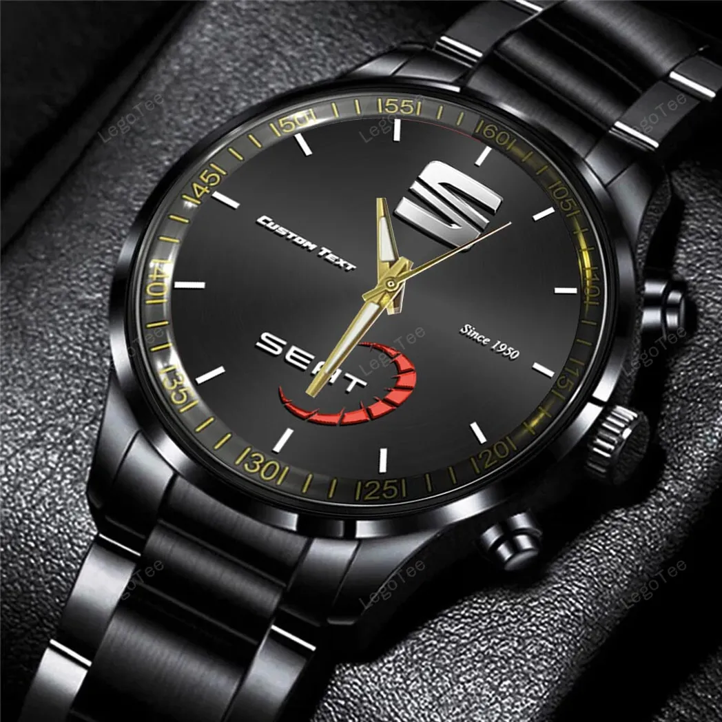 seat uhren edelstahl uhr fr seat fans geschenk fr papa car32803270250557 bucag