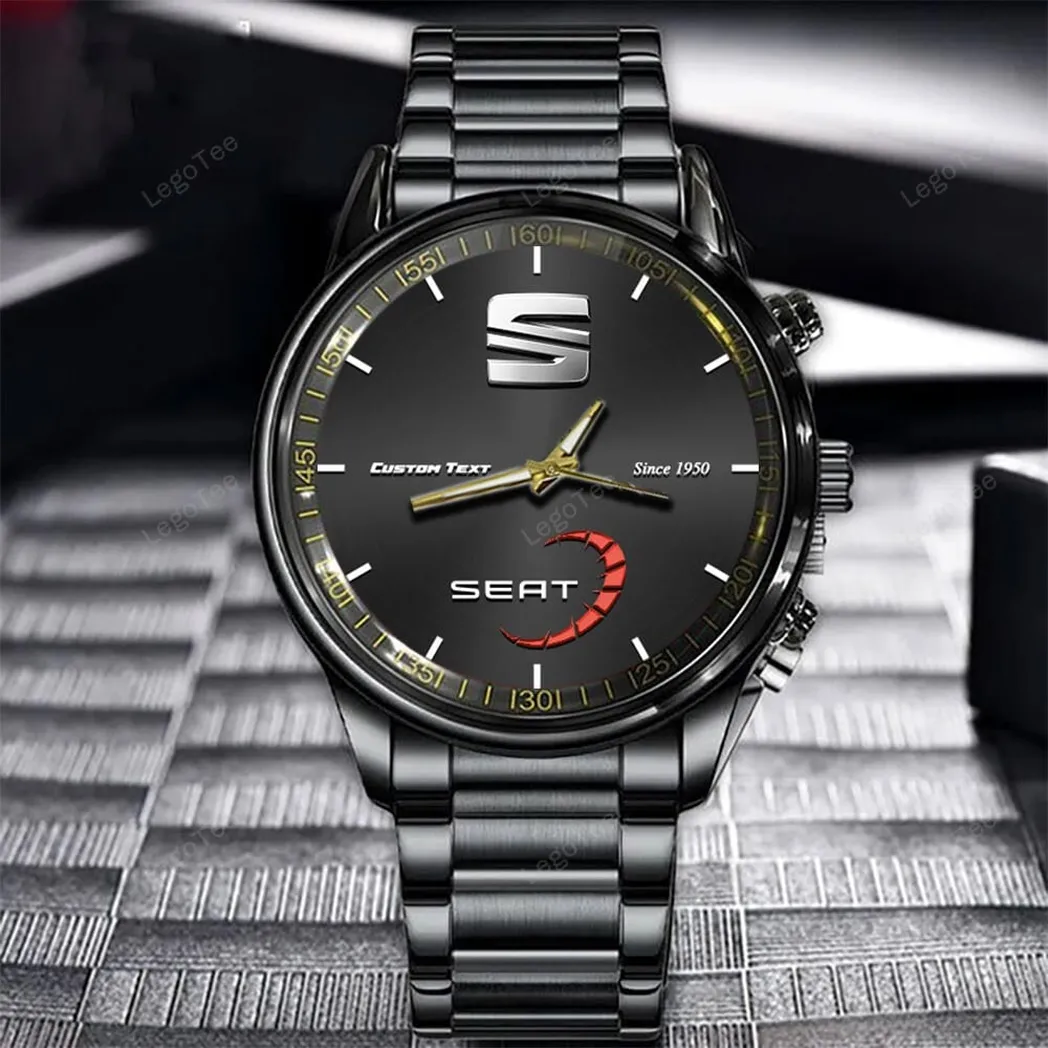 seat uhren edelstahl uhr fr seat fans geschenk fr papa car32803270250557
