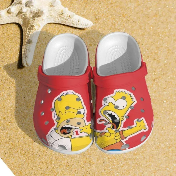 simpson crocs crocband clogs nipua