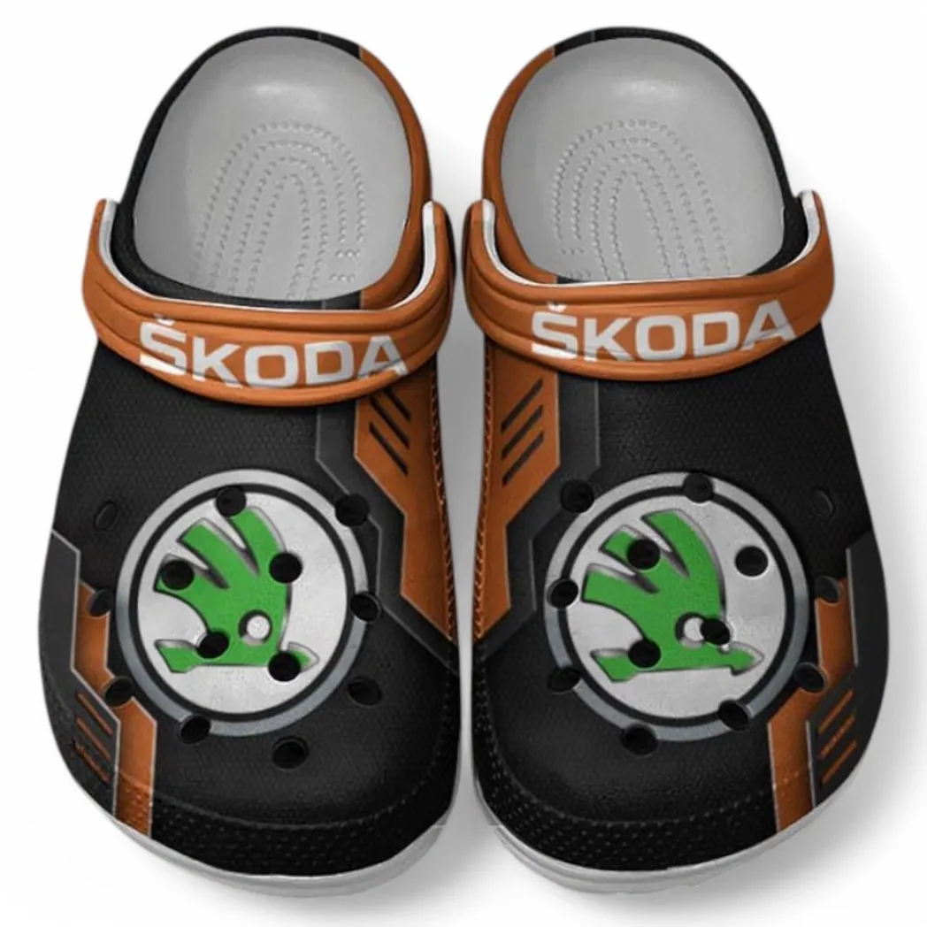 skoda crocs clogs mnner frauen geschenk fr skoda fan car185031525252 orange