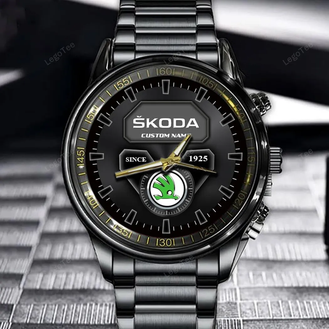 skoda uhren edelstahl uhr fr skoda fans geschenk fr papa car32803270250279 qlcjs