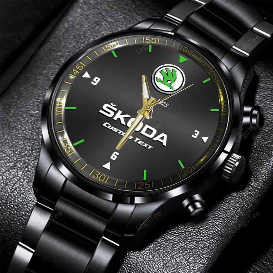 skoda uhren edelstahl uhr fr skoda fans geschenk fr papa car32803270250384 df9mh