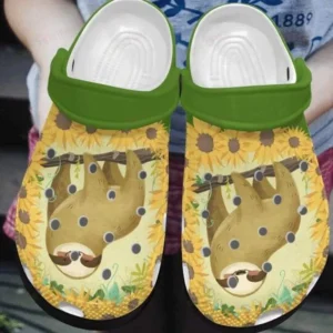 sloth crocs personalized crocs classic clogs 5sg5p