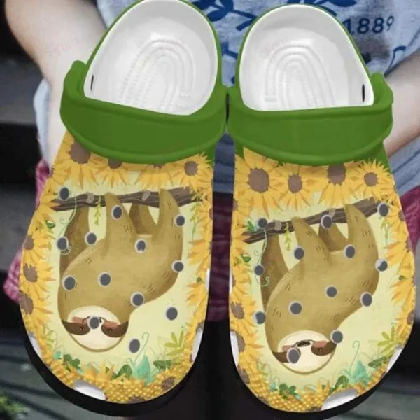 sloth crocs personalized crocs classic clogs 5sg5p