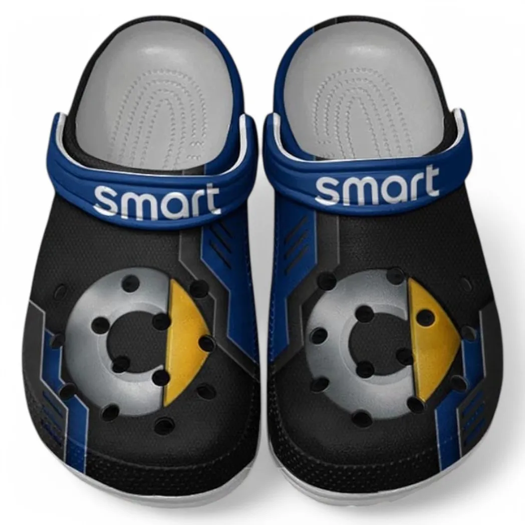 Smart Crocs Clogs Männer Frauen, Geschenk für Smart Fan CAR185031525249 - Blau