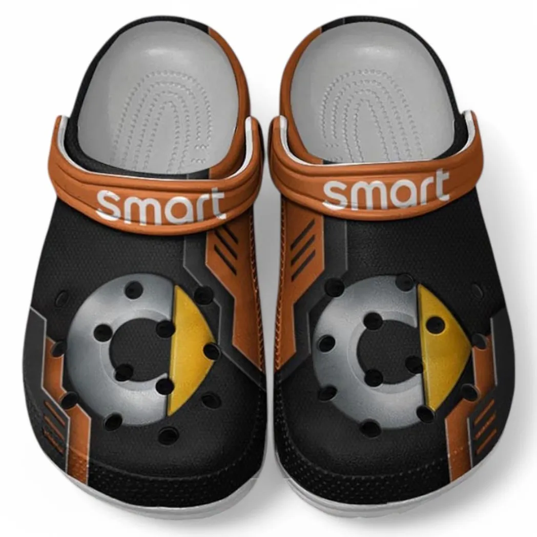 Smart Crocs Clogs Männer Frauen, Geschenk für Smart Fan CAR185031525249 - Orange