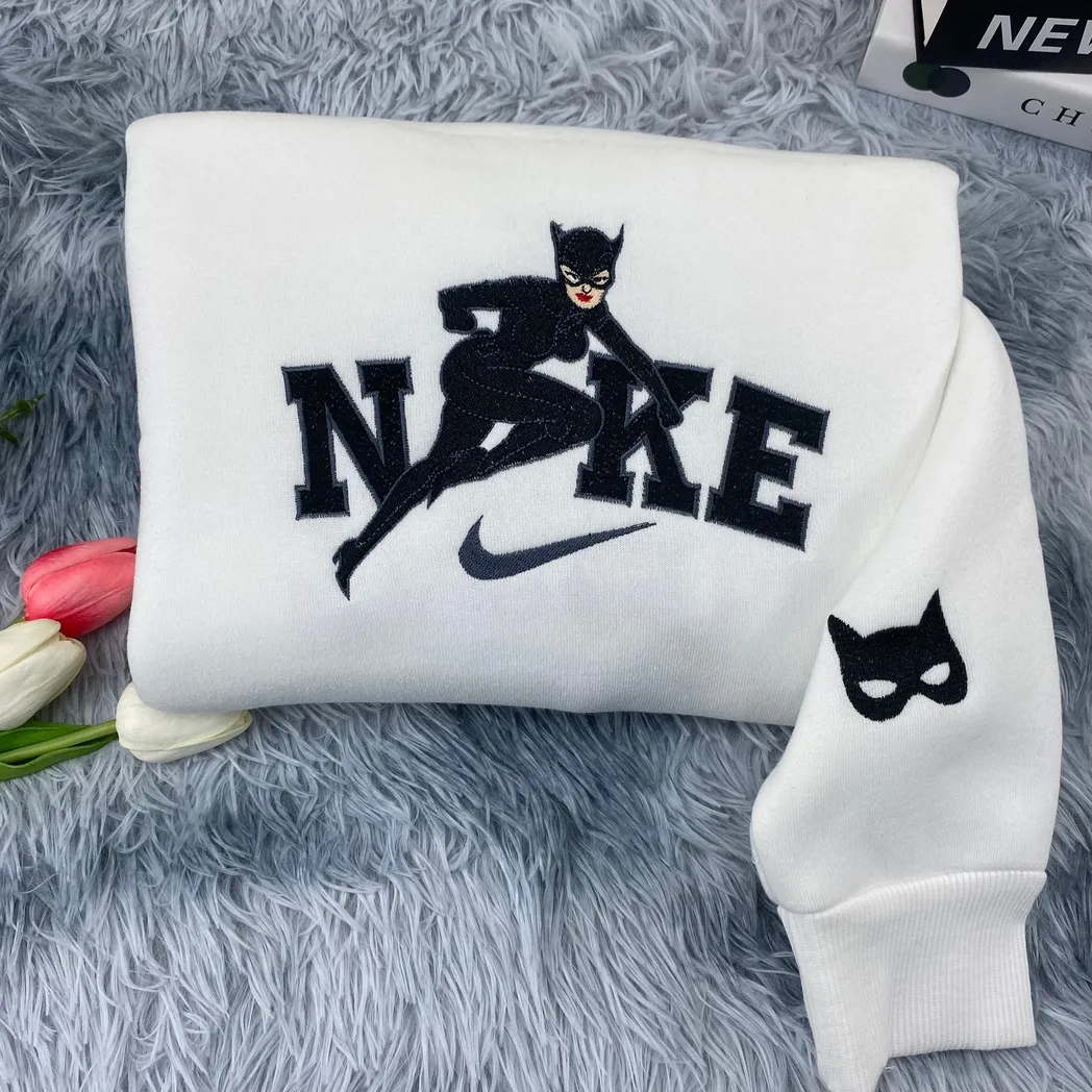 spider man und spider woman x nike besticken hemd besticken sweatshirt modischer stil fr paare gmzn7