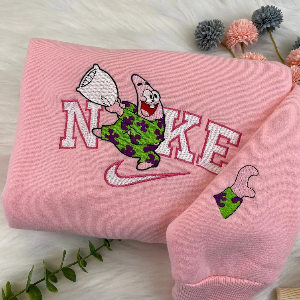 spongebob und patrick cartoon besticken sweatshirt modestil fr paare zoio0