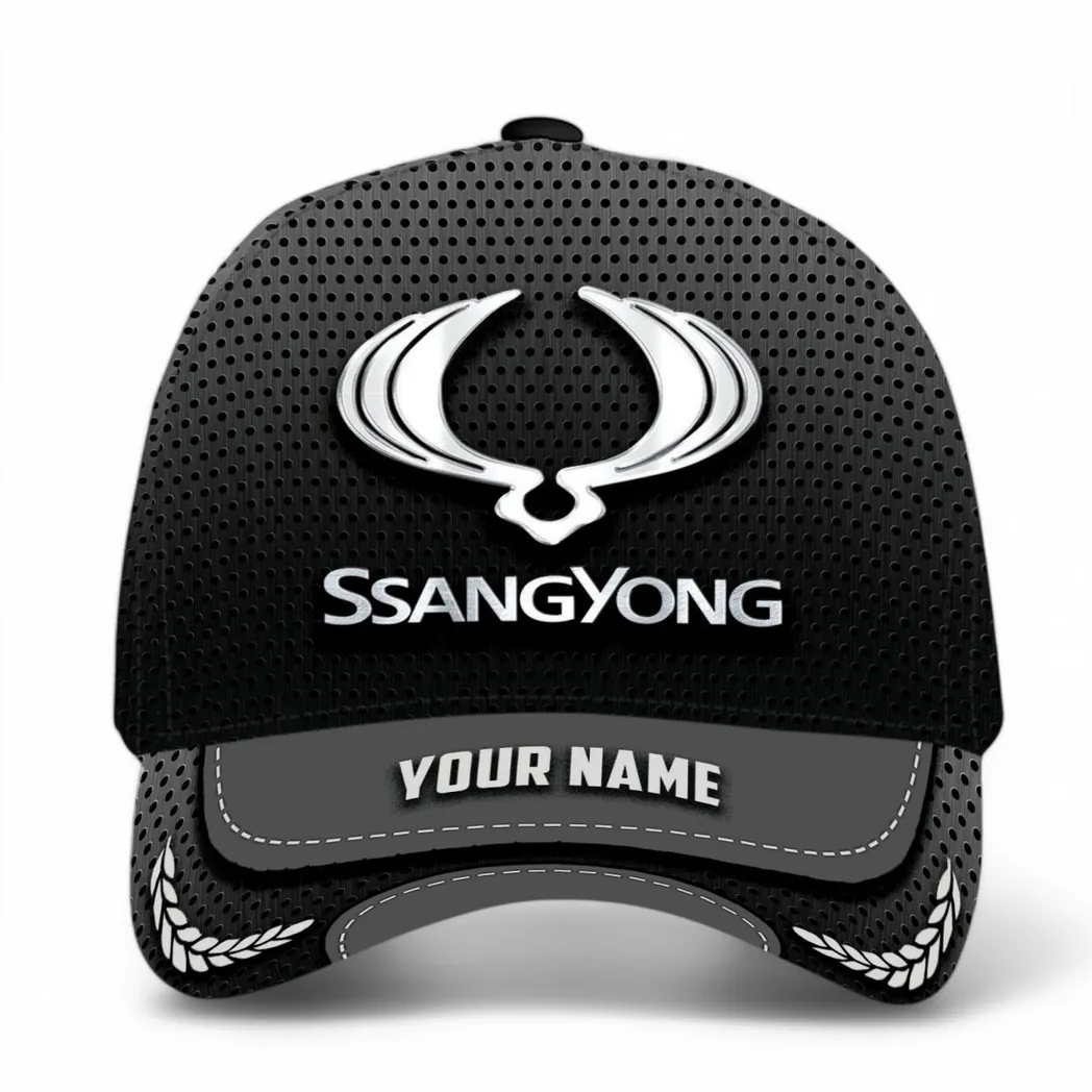 ssangyong motor kappe basecap mit allover druck fr ssangyong motor fans car3002132597 yfynw