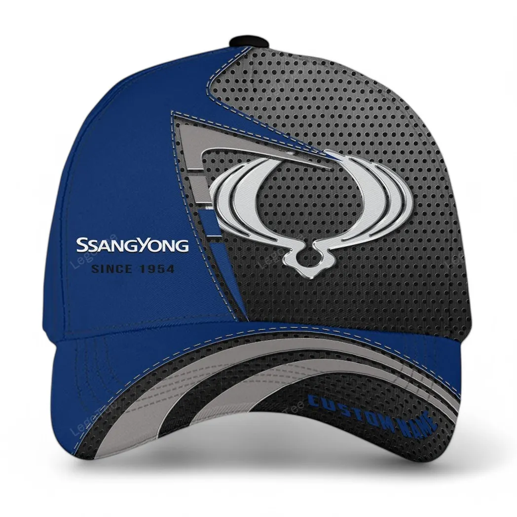 ssangyong motor kappe basecap mit allover druck fr ssangyong motor fans car99031125112 jvjsy